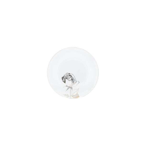 La Mesa white porcelain/glass 20 pc dinner set image number 4