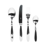 La Mesa silver stainless steel cutlery set 16 image number 2