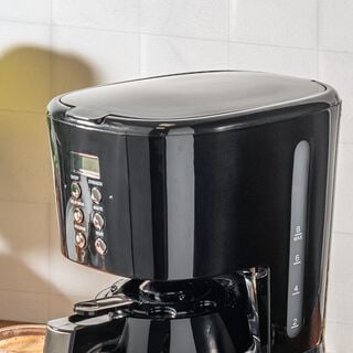 Alberto drip coffee maker 10 cups,900w 1.2l,steel pot