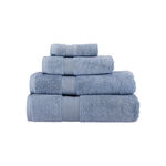 Boutique Blanche blue cotton ultra soft hand towel 100*50 cm image number 0