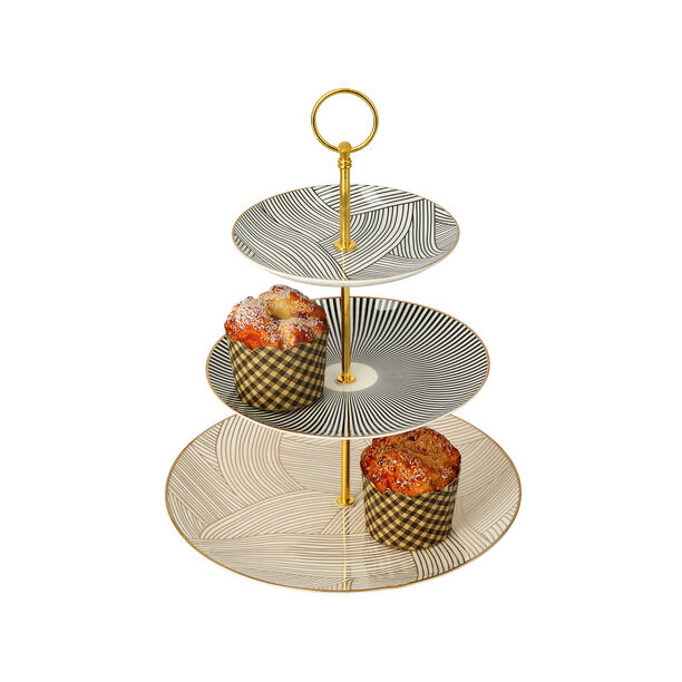 3 TIERS SERVING STAND image number 2