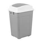 Pedal Bin Woven Grey 30L image number 0
