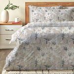 Cottage beige lilly comforter set king size with 3 pieces image number 1