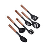 Alberto 6 Piece Cooking Utensil Set Whit Rotating Stand image number 2