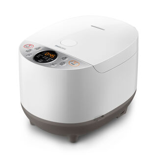 جهاز طبخ الارز الرقمي موديل HD4515/55 من فيليبس سعة 5 لتر تسخين ثلاثي الابعاد