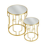 Nested Table Set Of 2 Gold image number 1