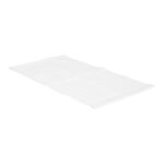 Waffle jacquard/cotton face towel, white, 30*50 cm image number 1