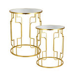 Nested Table Set Of 2 Gold image number 2