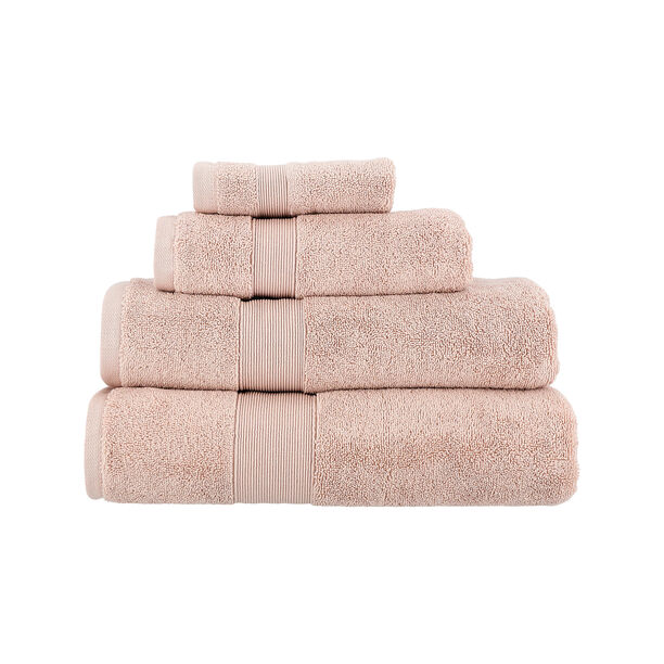 Boutique Blanche blush cotton ultra soft face towel 30*30 cm image number 0