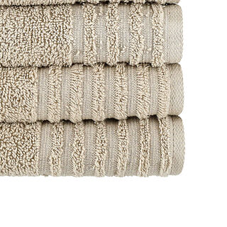 Cottage beige pack of 6 pcs towel set 70*140 cm