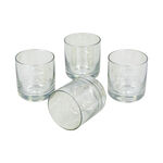 Set Of 4 Clear Dof With Green image number 1