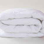 Boutique Blanche white cotton waterproof twin mattress protector 120*200*25cm image number 1