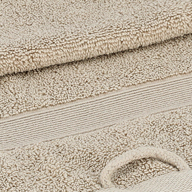 Boutique Blanche beige ultra soft cotton bathroom towl 70*140 cm image number 1