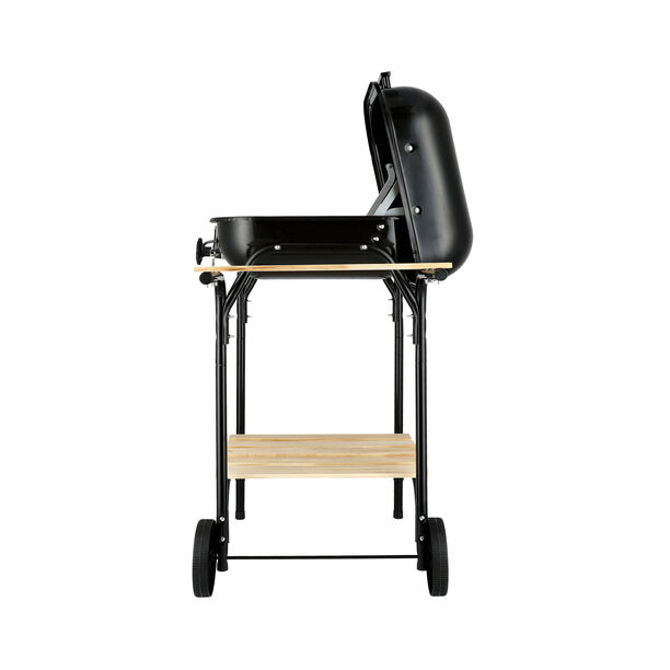 Square Trolly Grill In Black 18" image number 6