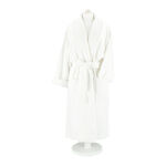 Ultra soft bathrobe, white size L/XL image number 2