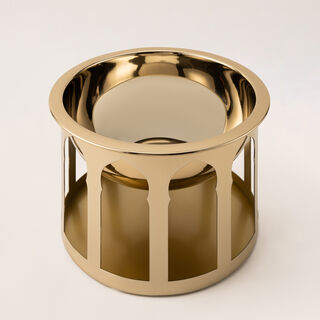 Qourb gold metal bowl 23*23*15 cm