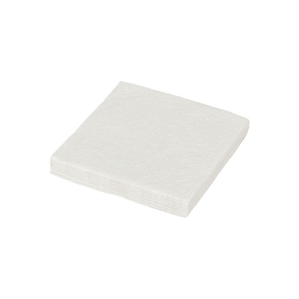 Serving Napkins Paper Square  L:33Xw:33cm White image number 0