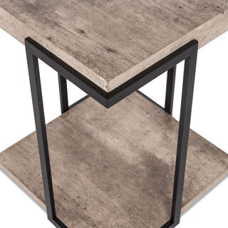 Wooden side table 40*40*50 cm