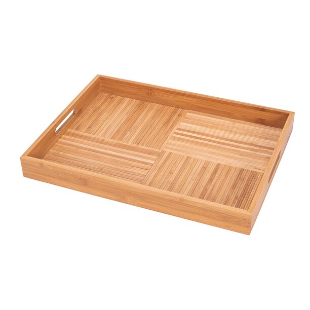 Dallaty natural bamboo serving tray 48.3*35.6*5 cm image number 1