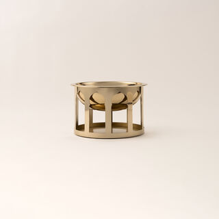 Qourb gold metal bowl 23*23*15 cm
