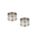 Anceint Silver Napkin Ring Set Of 2 image number 2