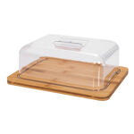 Alberto Bamboo Cheese Dome With Lid 30x24x10.5cm image number 1