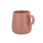 Dallaty porcelain matt pink mug image number 1