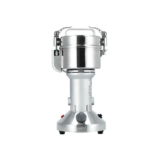 Alberto metal silver coffee grinder 800W 250G image number 0