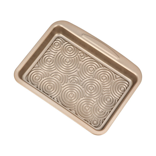 Alberto Non Stick Roaster Pan, Gold Color  image number 0