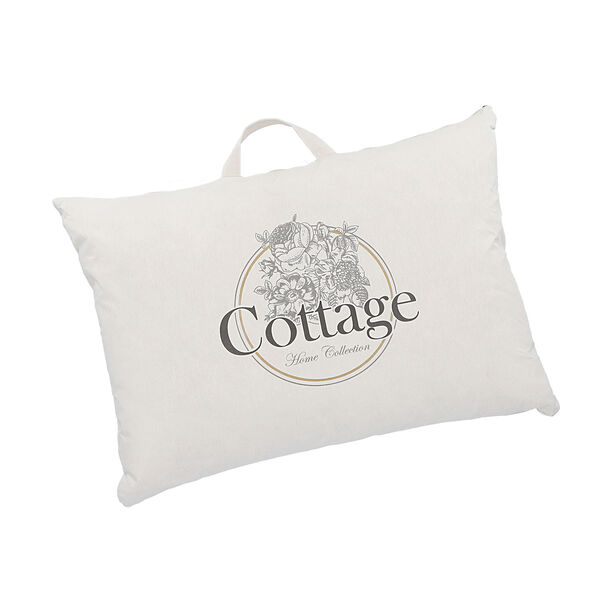 Boutique Blanche white mircofiber ultra soft pillow image number 1