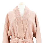 Ambra pink cotton bathrobe S/M image number 5