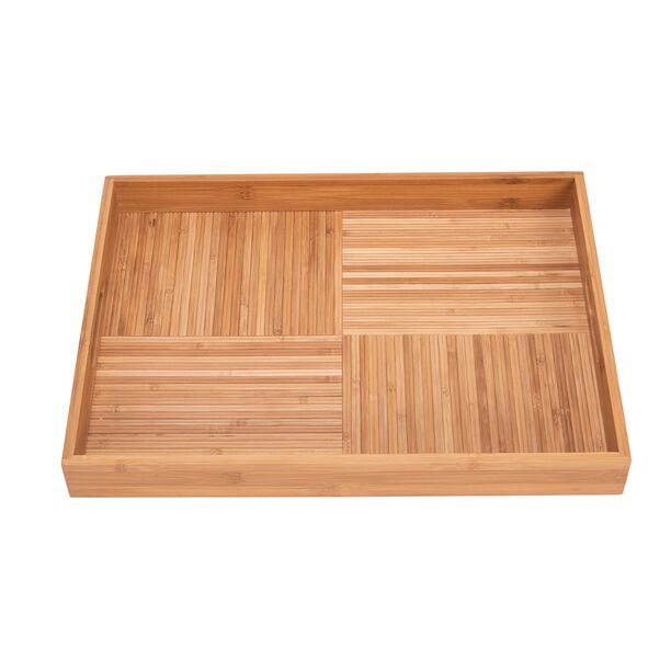 Dallaty natural bamboo serving tray 48.3*35.6*5 cm image number 2