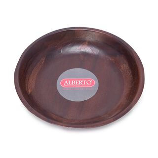 Alberto Acacia Round Serving Plate 