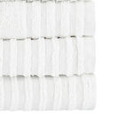 Cottage white 6 piece ultra soft towel set 50*100 cm image number 3