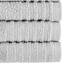 Cottage grey piece ultra soft towel set 70*140 cm image number 3