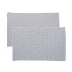 Boutique Blanche grey cotton bathmat 60*90 cm image number 0