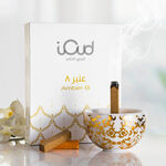 Majetic Marble Oud Holder With I Oud Amber Oud Sticks image number 0
