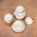 English Coffee Cups Set Gold 100 Ml image number 2