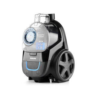 Philips powerpro vacuum cleaner deep black 1800W, 330W suction