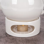 Dallaty porcelain white pot warmer 11.7*11.7*4.8 cm image number 2