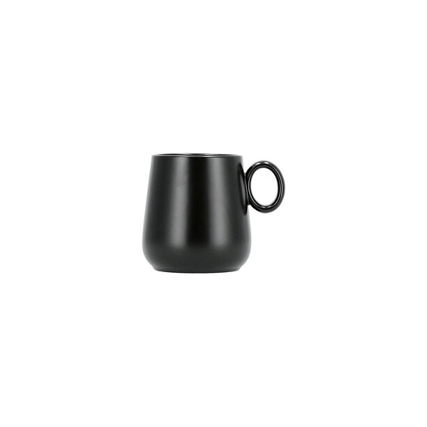 Dallaty porcelain matt black mug image number 1