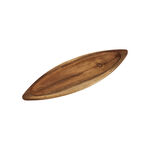 Acacia Wood Oval Serving Tray L:34*W:10.5CM image number 0