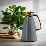 Dallaty vacuum flask chrome and grey 1L image number 5