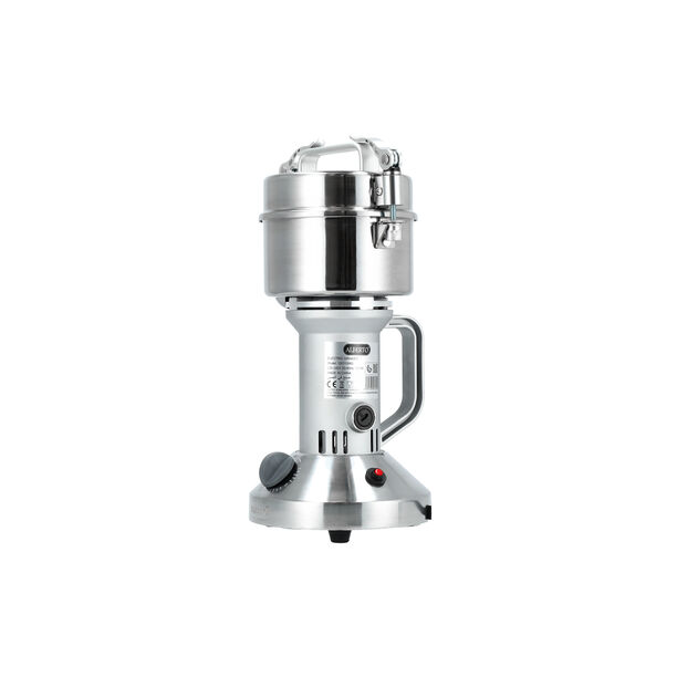 Alberto metal silver coffee grinder 800W 150G image number 1