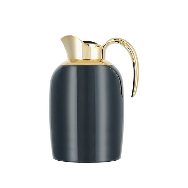 Dallaty steel vacuum flask navy blue/gold 1.3L image number 1