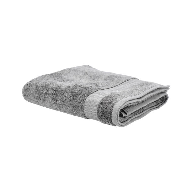 100% egyptian cotton bath towel, gray 90*150 cm image number 5