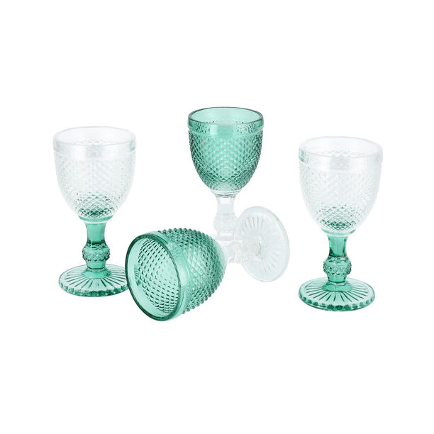4 Pcs Glass Footed Tumbler image number 0