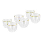 Mother Of Pearl 18Pcs Arabic Tea And Coffee Set image number 2