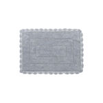 Boutique Blanche dark grey cotton bathmat 60*90 cm image number 1