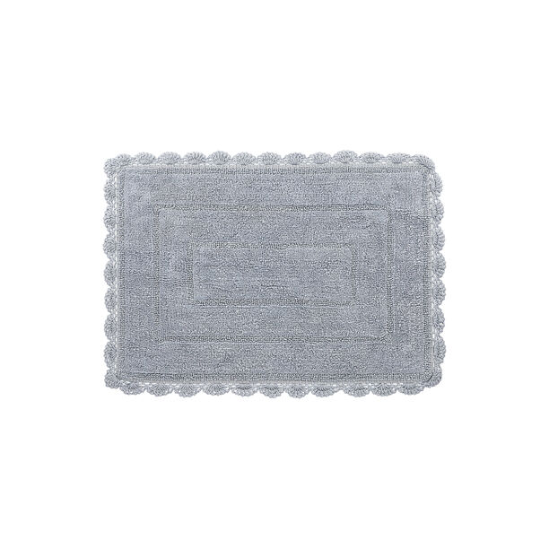 Boutique Blanche dark grey cotton bathmat 60*90 cm image number 1